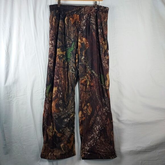 Herter’s Hunting Pants Men’s Large Regular Camo Realtree Nylon Mesh Lined - Picture 2 of 11